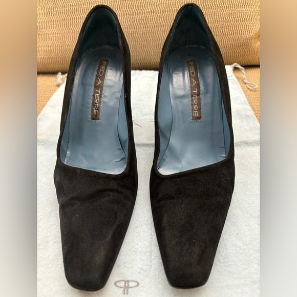 Vintage Pied à Terre Suede Heels EU37.5 - Picture 6 of 7